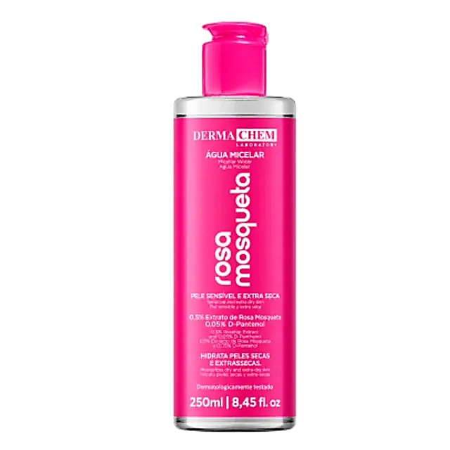 Água Micelar Íons Rosa Mosqueta 250ml