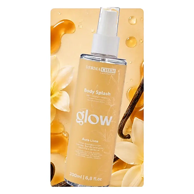 Body Splash Glow Aura Livre 200ml