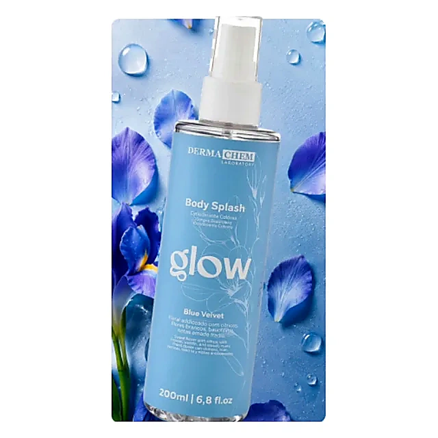Body Splash Glow Blue Velvet 200ml