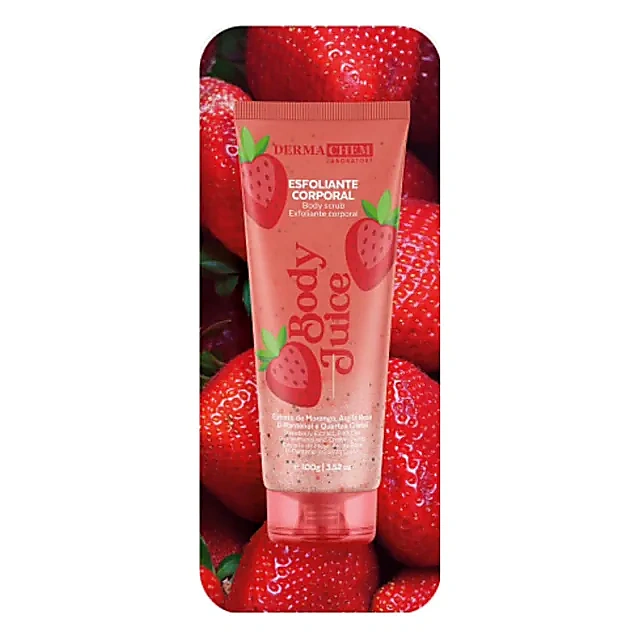 Esfoliante Corporal Body Juice Morango 100g