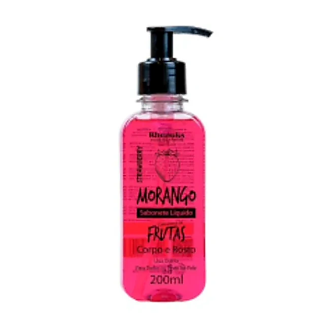 Sabonete Corpo e Rosto Morango 200ml